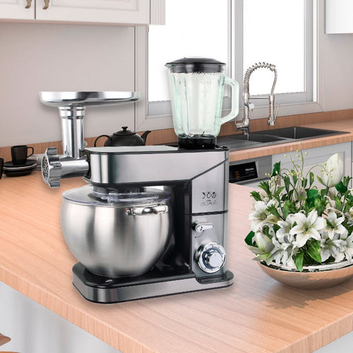 Robot de cocina amasadora, con picadora de carne y batidora 3 en 1, 2500 W - 10L | BronKitchen©