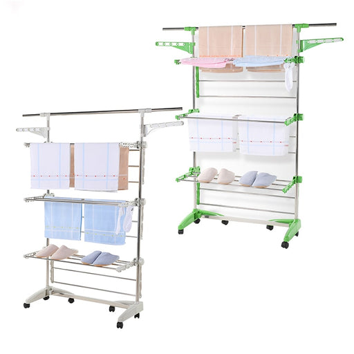 Tendedero-de-Ropa-Plegable-Vertical-BronHome©,Tendedero-de-Ropa-Plegable-de-Pie-que-Ahorra-Espacio,3-Niveles-de-Gran-Espacio-de-Secado,El-Perchero-Tiene-Ruedas-para-Interiores-y-Exteriores,Tendedero-de-Ropa-Plegable-Vertical, Inoxidable-a-Prueba-de-Herrumbre-con-Alas-Laterales,Tendedero-Extensible-y-Ajustable-para-Ropas-con-Ruedas,bronmart,es,fr,nl,be,de,co.uk