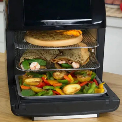 Horno de circulación de aire Just Perfecto 1800W 12-en-1 Airfryer XXL - 12L | BronKitchen©