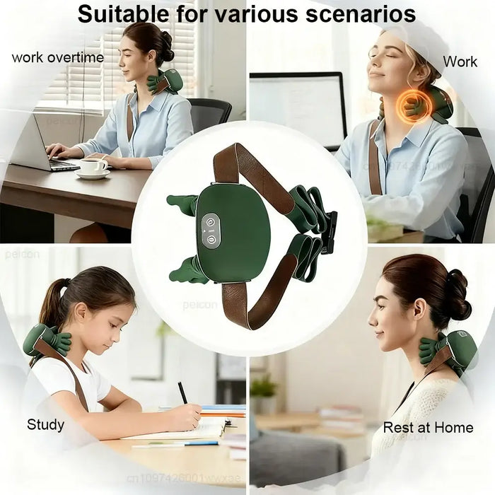 Masajeador adecuado para múltiples zonas del cuerpo