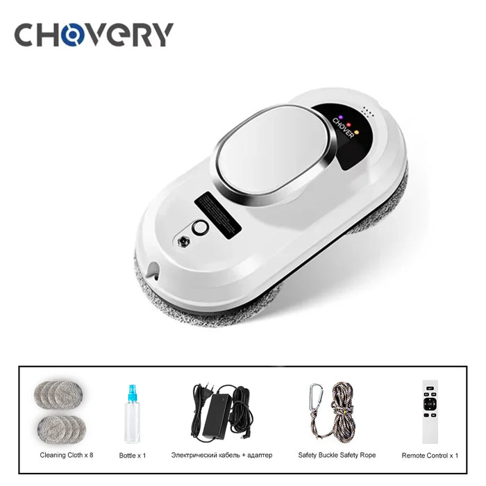 Robot Limpiacristales Chovery Pro 5600 Pa — CL-1 y CL-2 con Pulverización Dual