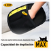 Pack de 2 guantes quitapelos electrostáticos reutilizables para pelo de mascotas