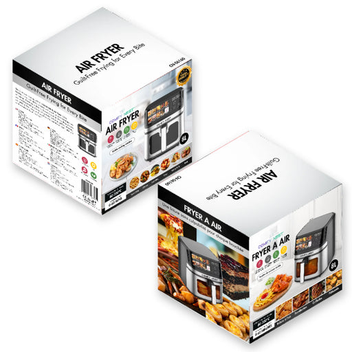 Freidora de aire Comfy Nest 8 L 1700W - con ventana