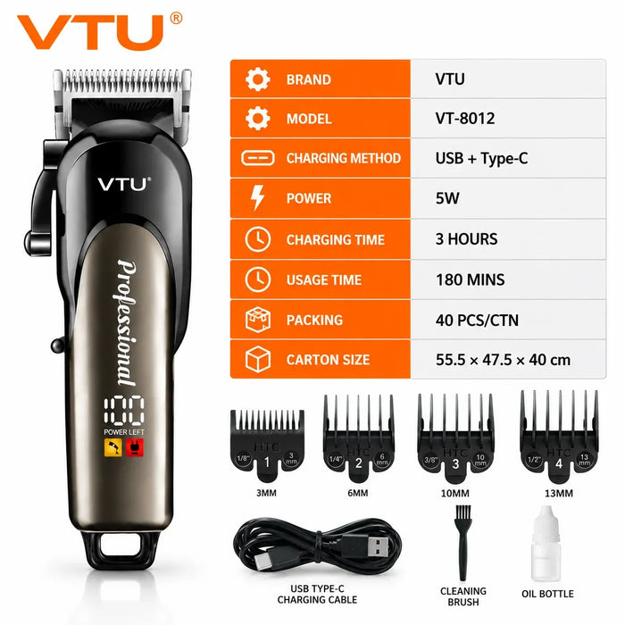 Cortapelos VTU VT-8012 - vista 4