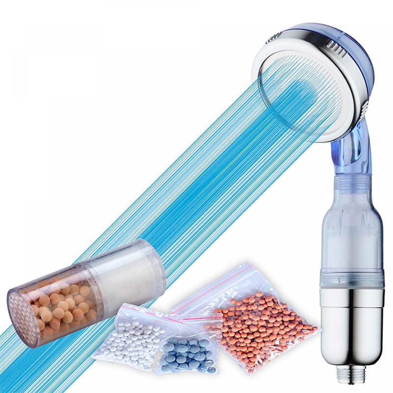 Alcachofa de ducha iónico avanzado con filtro de cerámica | BronSpa©