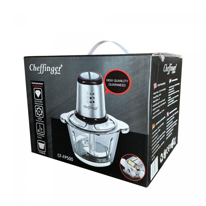 Chefinger CF-FP500 : Robot Culinaire 2L - 500W