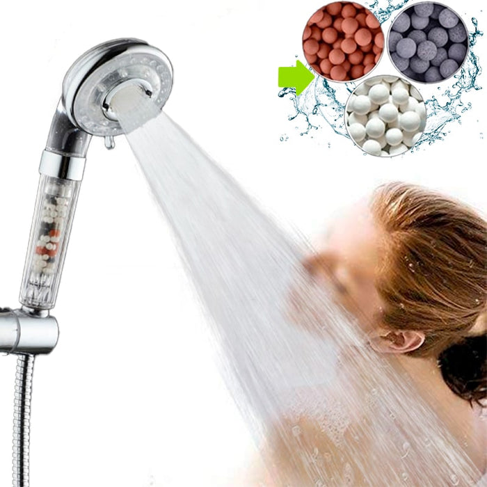 Pommeau de douche personnel – Boule de minéralisation à activation antibactérienne | BronSpa©