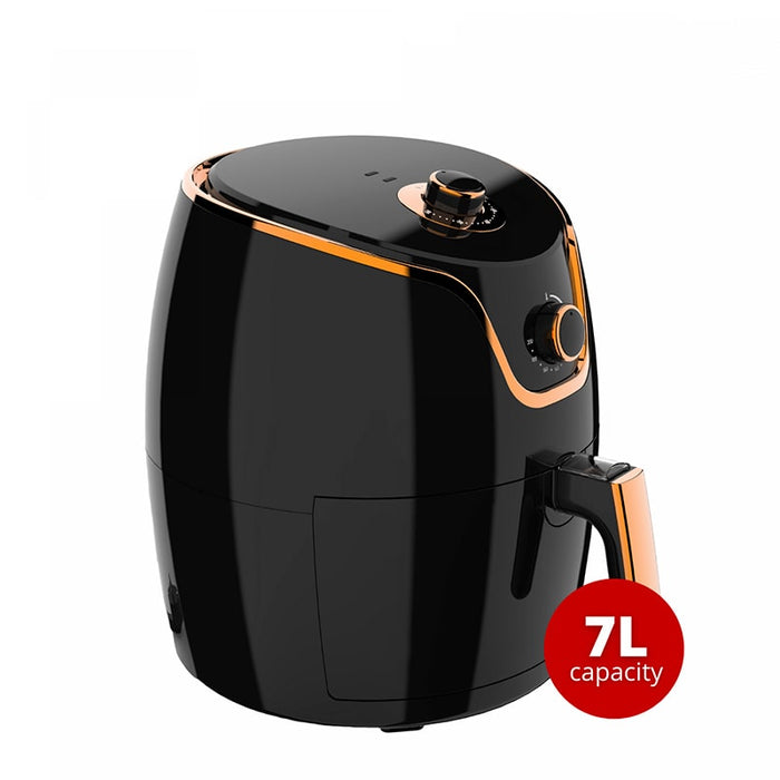 Freidora de aire sin aceite, AirFryer extra grande 7L de 1700 W con pe ...