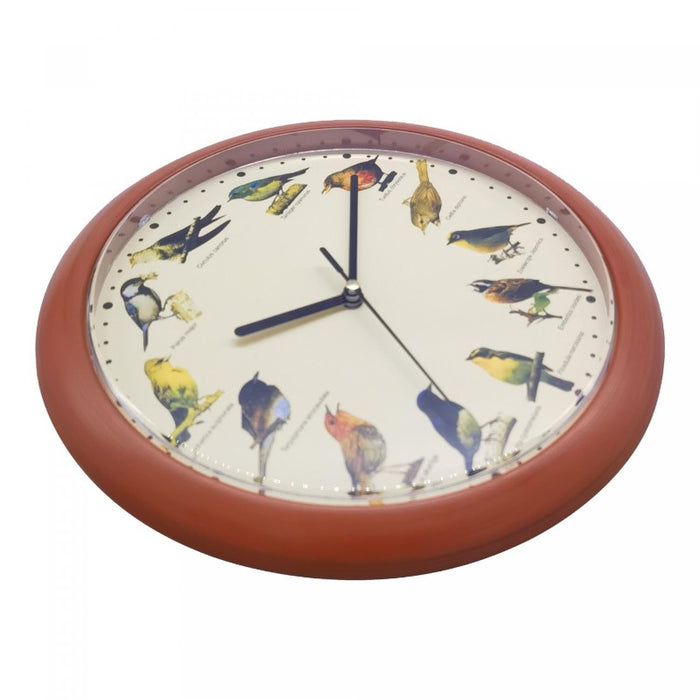 Reloj despertador Madera con sonido de pájaros Nature et decouvertes