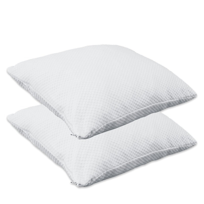 Almohada de espuma viscoelástica triturada de 2 piezas | BronHome©