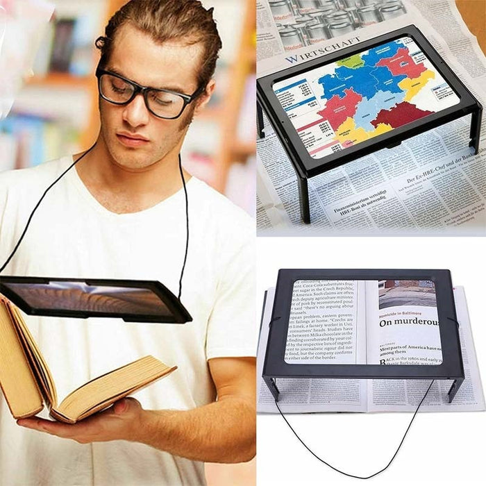 Lupa De Mano 2 Piezas - 60 Mm, Vidrio, Para Lectura Y Reparaciones