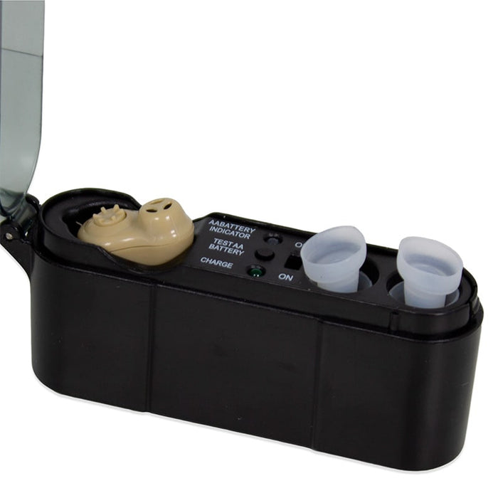 Mini Amplificador de sonido, para perdida auditiva "Mini Recargable" - CB | BronWellys©